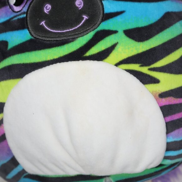 LOT of 4 Squishmallows Stuffed Toys Zebra Bunny Cheetah Penguin Set Stuffies - Picture 8 of 14